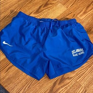 university of Delaware nike shorts